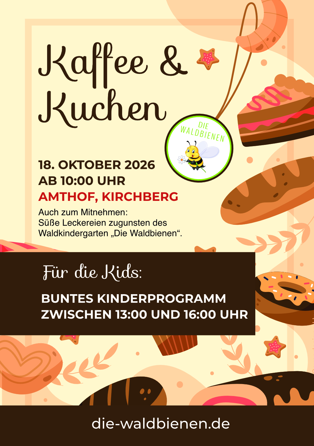 Kaffee & Kuchenverkauf im Amthof